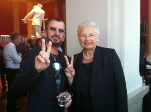RINGO STAR AND ANA LOVE AND PEACE